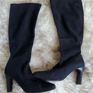 LORD & TAYLOR Vintage Elegant Black Women's Boots